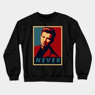 Rick Astley 80s Crewneck Sweatshirt